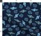 Blue Shells Coastal Seashells Under The Sea Beach Ocean Nautical Custom Printed Fabric by Spoonflower Various Fabrics by the Yard or Fat Quarter